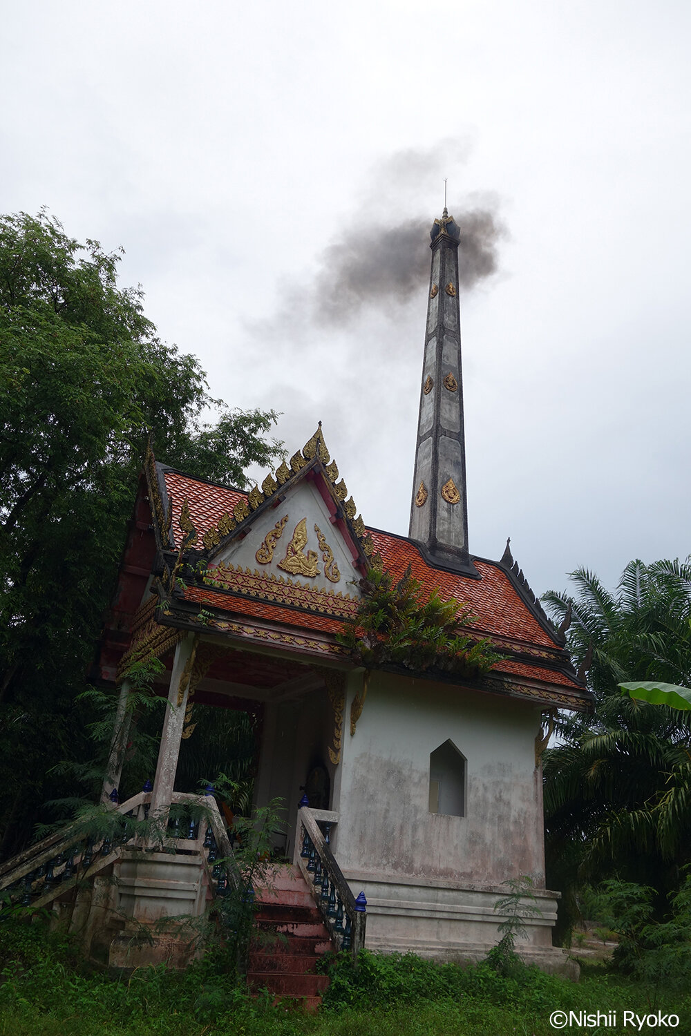 南タイの火葬場（2017年11月）